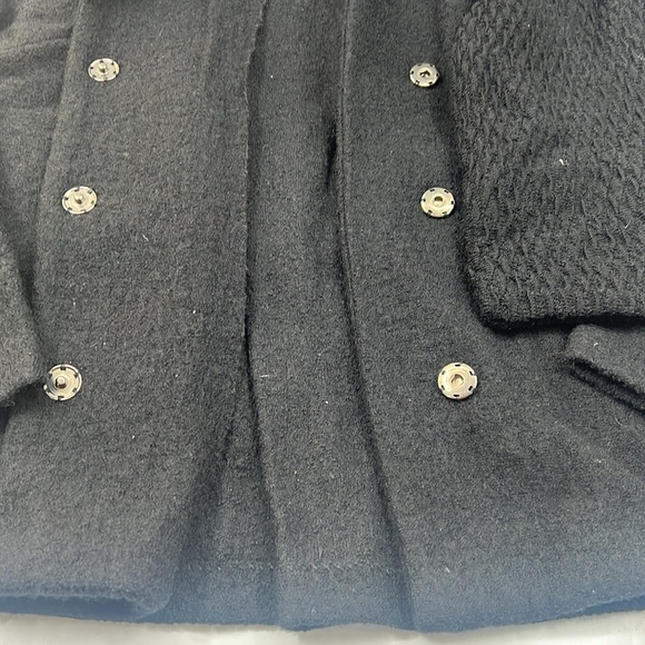 Zoe D. Wool Sweater Jacket with Attached Scarf - Picture 10 of 10